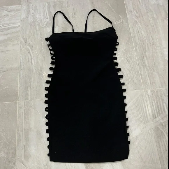 Windsor | Dresses | Black Windsor Mini Dress With Side Cut Outs | Poshmark Windsor | Dresses | Black Windsor Mini Dress With Side Cut Outs | Poshmark